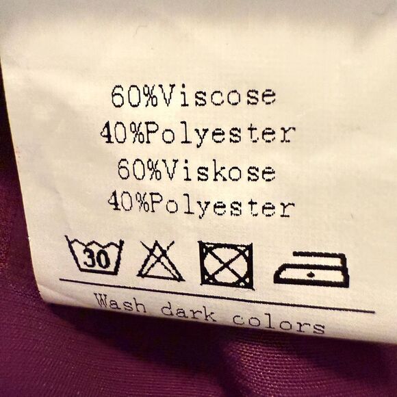 Scarlet Darkness Burgundy Satin Corset Short Sleeve Victorian Blouse Size M - Picture 13 of 16